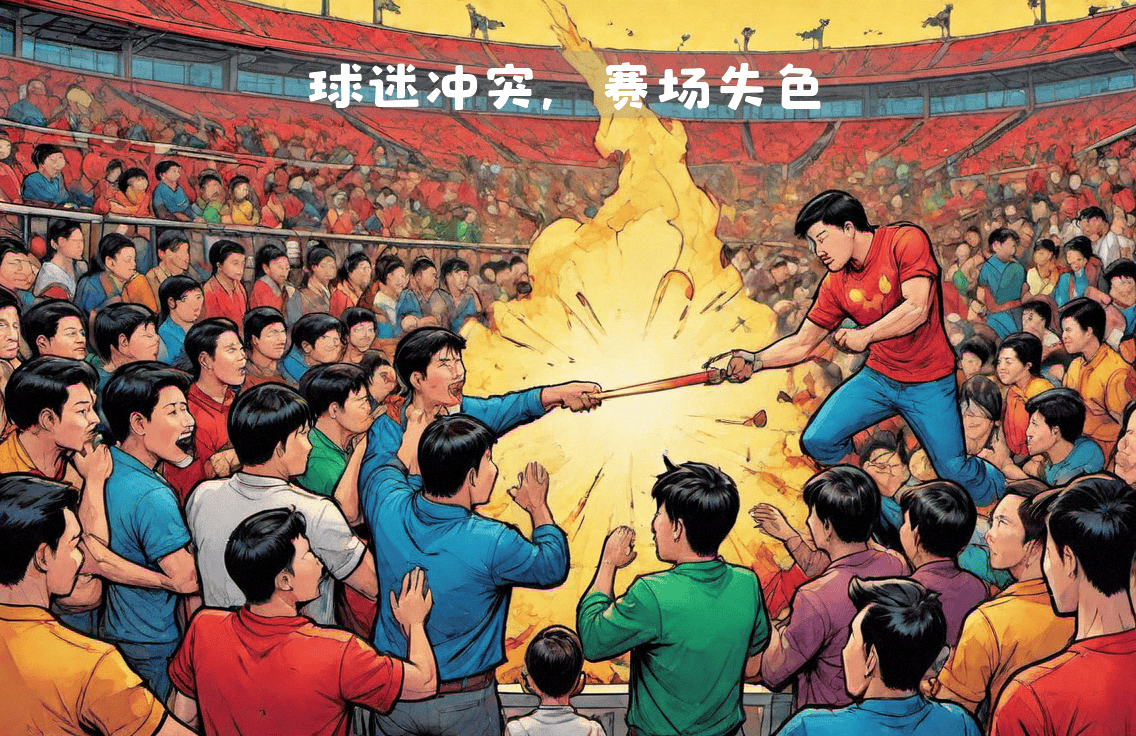 足球场上热血激战，球队逐渐展现实力的简单介绍